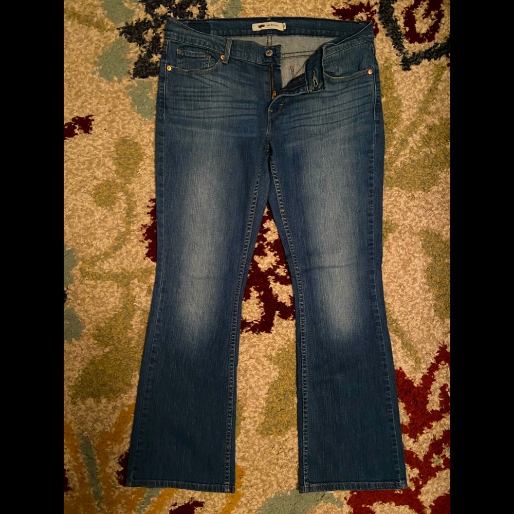 Levis 524 Classic Bootcut Jeans Size 13 M